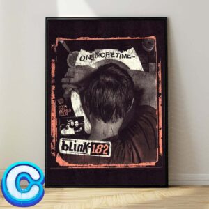 Blink 182 2024 World Tour One More Time Live Show Concert Music 37 Dates Tour Schedule Wall Decor Poster Canvas