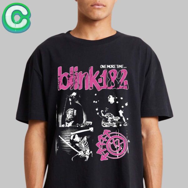 Blink-182 Event Tee One More Time Part 2 Photo 2024 Unisex T-shirt