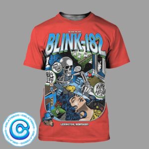 Blink 182 Live Show Concert On Thursday August 1th 2024 At Lexington KY In Rupp Arena All Over Print Shirt