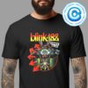 Blink 182 One More Time Tour Poster At Fiserv Forum Milwaukee WI On August 7th 2024 Unisex T-Shirt