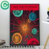 Metallica M72 Edmonton 2024 On August 23 Tonight Poster Dark Skeleton Artwork At Commonwealth Stadium Home Decor Poster Canvas