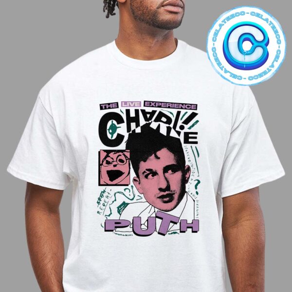 Charlie Puth Poster For The Live Experience 2024 Tour Unisex T-Shirt