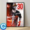 Congrats To Aaron Judge From New York Yankees As The Fastest Player In MLB History To 300 Home Runs In career Game No 955 Wall Decor Poster Canvas