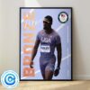 Sha Carri Richardson Track And Field Womens 100m From Team USA One For All Of Olympic Paris 2024 Wall Decor Poster Canvas