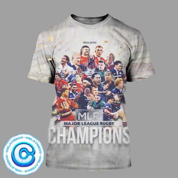 Congrats To Free Jacks Are MLR Champions For The Second Year In A Row All Over Print Shirt