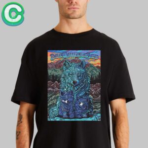 Dave Matthews Band Event Poster The Wolf Artwork Night 2 At Fiddler’s Green Amphitheatre In Greenwood Village CO On August 24 2024 Unisex T-shirt