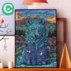 Dave Matthews Band Full Show Combined Poster The Bear And The Wolf Artwork At Fiddler’s Green Amphitheatre In Greenwood Village CO On August 23 And 24 2024 Home Decor Poster Canvas