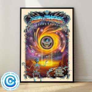 Dead And Company Dead Forever Tour At Las Vegas NV Sphere August 1-3 2024 Wall Decor Poster Canvas