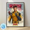 Deadpool And Wolverine I Am Marvel Jesus With Dogpool And Headpool Wall Decor Poster Canvas