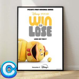 First Poster For Pixar Win Or Lose Releasing On December 6th 2024 Wall Decor Poster Canvas