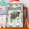 Cage The Elephant Tonight Poster At Xfinity Center in Mansfield Massachusetts On August 22 2024 Home Decor Poster Canvas