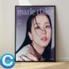 Jisoo Graces The Cover Of Marie Claire Korea Dare To Dream September 2024 Wall Decor Poster Canvas