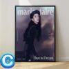 Jisoo Graces The Cover Of Marie Claire Korea Dare To Dream Wall Decor Poster Canvas