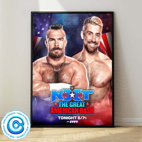 Joe Coffey And Joe Hendry Will Battle It Out Tonight At NXT GAB Wall Decor Poster Canvas