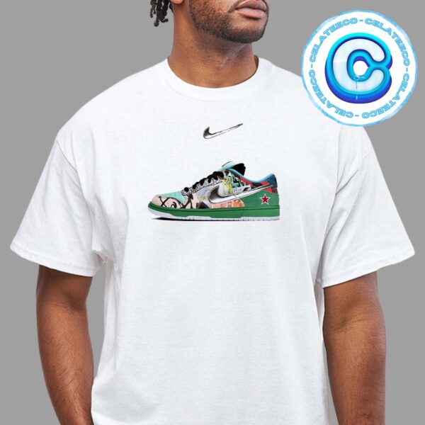 Jordan 1 Nike SB Dunk Low What The Dunk 2025 Unisex T-Shirt