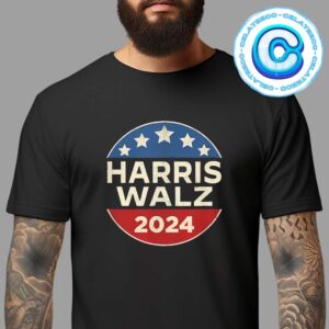 Kamala Harris Tim Walz For President USA 2024 Unisex T-Shirt