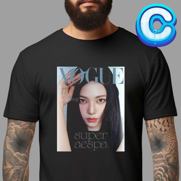 Karina From Aespa For Vogue Korea September 2024 Issue Unisex T-Shirt