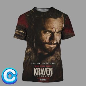 Kraven The Hunter New Poster Releasing On December 2024 All Over Print Shirt