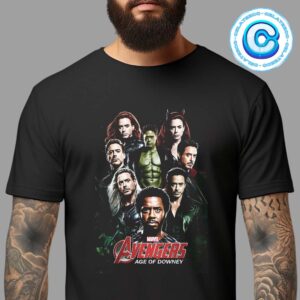 Marvel Avengers Age Of Robert Downey Jr Unisex -Shirt