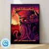 Metallica M72 Foxborough MA Full Show Combine Poster For The Show Music At Gillette Stadium On August 2 2024 M72 North America Wall Decor Poster Canvas