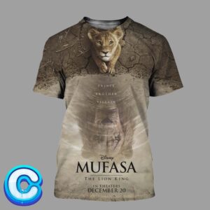 Mufasa The Lion King New Poster All Over Print Shirt