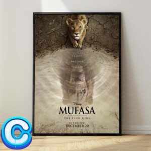 Mufasa The Lion King New Poster Wall Decor Poster Canvas