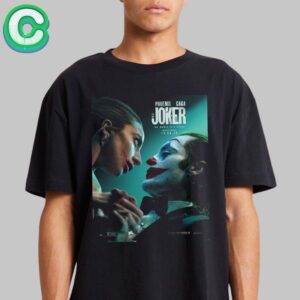 New Poster For Joker 2 In Theaters October 4 Classic T-shirt