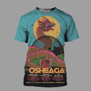 Osheaga Live Show Concert On August 2-4 2024 At Montreal QC All Over Print Shirt