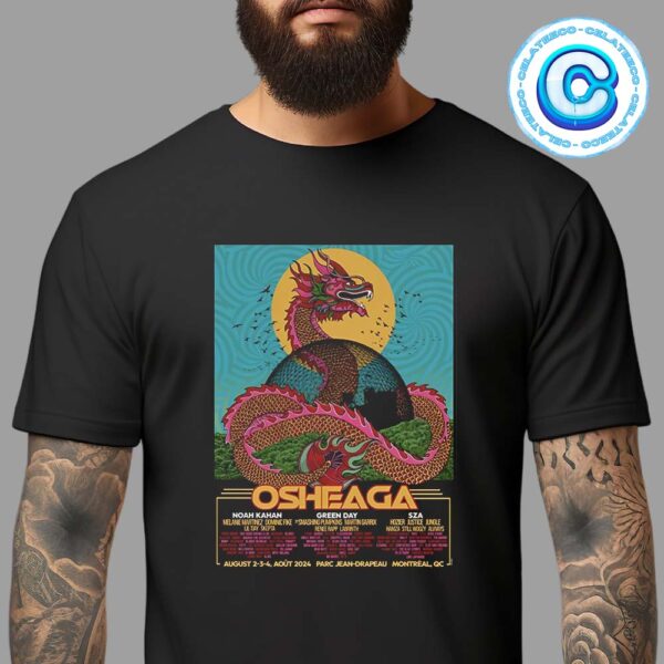 Osheaga Live Show Concert On August 2-4 2024 At Montreal QC Unisex T-Shirt