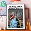 Pearl Jam With Glen Hansard At Washington Grizzly Stadium In Missoula Montana On August 22th 2024 Art By Cyrus Walker Home Decor Poster Canvas