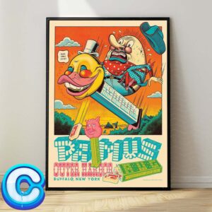 Primus Concert Live Show At Outer Harbor On August 9th 2024 Wall Decor Poster Canvas