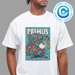 Primus We Run This Town Live Show At Blossom Music Center In Cuyahoca Falls Ohio On August 5th 2024 Unisex T-Shirt