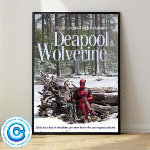 Reynolds And Hugh Jackman Are Deadpool And Wolverine Ryan With Adamantium Wall Decor Poster Canvas