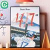 Shohei Ohtani From Los Angeles Dodgers 40 HR And 40 SB In History Career Walk Off Grand Slam Home Decor Poster Canvas