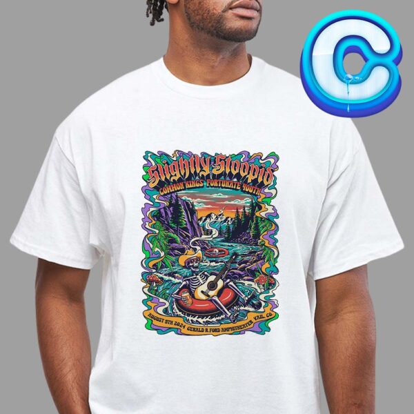 Slightly Stoopid Concert Show On August 9th 2024 At Vali CO Poster Unisex T-Shirt