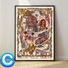 The Avett Brothers Concert Limited Poster For August 18th 2024 Alpine Valley Music Theatre In East Troy WI Wall Decor Poster Canvas