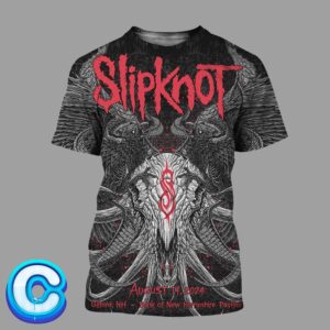 Slipknot 2024 Tour Concert Music On August 14th 2024 At Gilford NH In Bank Of New Hampshire Pavilion All Over Print Shirt