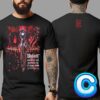 Metallica M72 Chicago Pop Up Shop Poster At Soldier Field Chicago IL At M72 North American Tour 2024 On August 9th 2024 Two Sides Unisex T-Shirt