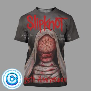 Slipknot 25th Annieversary 2024 Tour At Noblesville IN Ruoff Music Center On August 6th 2024 All Over Print Shirt