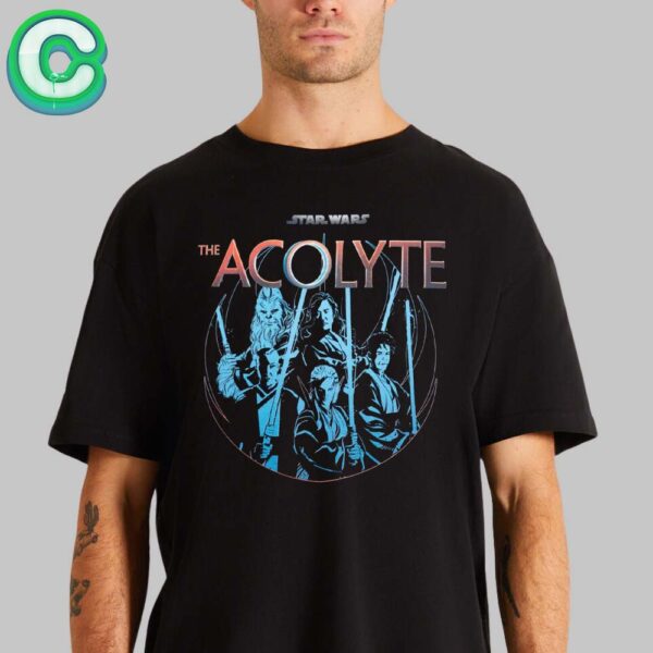 Star Wars The Acolyte Together We Fight Logo Unisex T-shirt