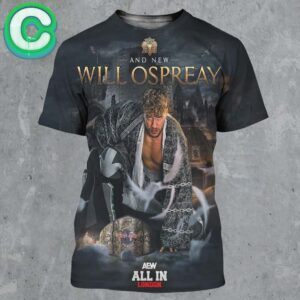 Will Ospreay – The Aerial Assassin Winner International Champions For The Aew All In LonDon All Over Print Shirt