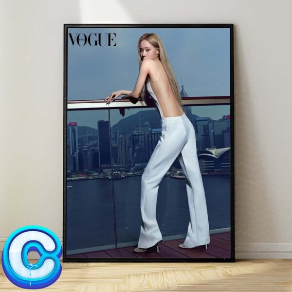 Winter From Aespa For Vogue Korea September 2024 Issue Wall Decor Poster Canvas