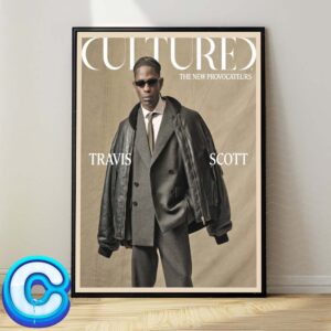 The Provocateur Issue 2024 Travis Scott Home Decor Poster Canvas